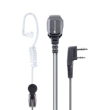Auricolare Midland cablato 31LK pro Nero-Trasparente Bodyguard Guardie Giurate Vigilanza Protezione Civile Soccorso Art. C1497