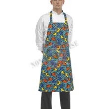 Grembiule Cucina Pettorina con Tascone cm 90x70 Shark  Art. 6103151A