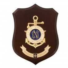 Crest Quadretto in Legno 22.00x17.50  Lega Navale Italiana Eumar Art. M10