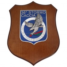 Crest Aeronautica Militare Italiana 36° Stormo Prodotto Ufficiale Art. AM0100P36ST