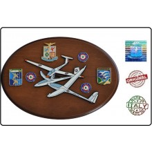 Crest Araldico Aerei GROB G103 TWIN ASTIR II - LAK-17A - NIMBUS-4DM Aeronautica Militare Italiana cm 22,5 X 17,5 Art. AM0318