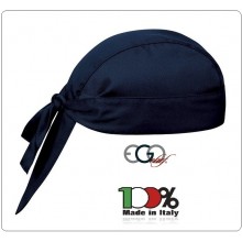 Bandana Sagomata Professionale Sailor Blu Ego Chef Italia Art.7002006C