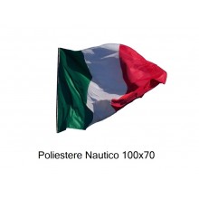 Bandiera Professionale Italia Poliestere Nautico da Esterno cm 100x70 Art.NSD-100x70