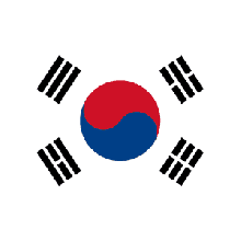 Bandiera Korea 100x150 Eco Art.Eco-Korea 