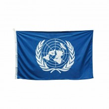 Bandiera ONU da esterno cm 100x150 150x225  Poliestere pesante flag United Nations UN Art. SUMI-U