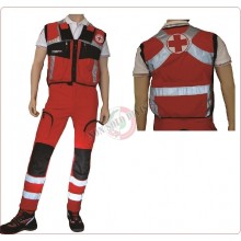 Gilet Soccorsi Speciali Area 3  Croce Rossa Italiana CRI C.R.I. FINE SERIE OFFERTA Art. GILET-CRI-NEUTRO