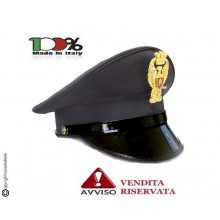 Berretto Tesa Ordinanza Polizia di Stato PS Con Fregio VENDITA RISERVATA  marca Diadema Art. BER-PS-U