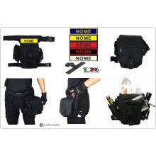 Hip Bag Marsupio Cosciale SECURITY SWAT POLIZIA CARABINIERI Personalizzabile Trasporto Attrezzatura o Armi Art.30701A