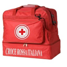 Borsone Sportivo con Stampe Vigili del Fuoco Ideale Come Regalo ed da Intervento Art. 9322-CRI