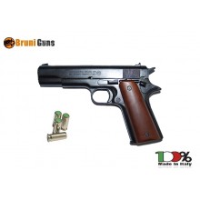 Pistola Salve Scacciacani Starter per Gare Bruni Mod.96 8mm. Colt 45 1911 Prodotto Italiano Art. RP031815