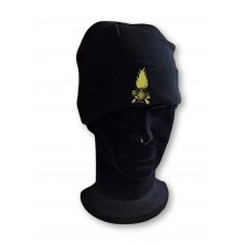 Berretto Zuccotto Papalina Watch Cap NERO Invernale con Ricamo Guardia di Finanza G. di F. Art. P-GDF-N