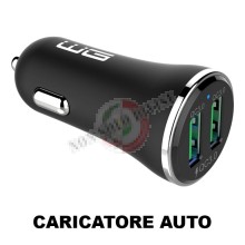 Caricatore per Auto WG 2xUSB QC3 Specifico Per Dissuasori Autodifesa UZ0 Art. USB-A  