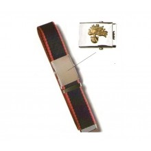 Cintura Canapa Bicolor Con Placca In Rilievo Carabinieri Fiamma Oro Art.CIN-14