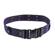 Cinturone Militare US LC2 Colore Blu   polizia Carabinieri Guardie Giurate GPG IPS Art. T00779-BLU