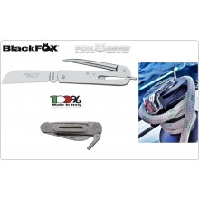 Coltello da Marinaio Black Fox  Sailing Knife Full Stainless Steel  Coltello Barca Mare Barca a Vela BF237 BF 237  Art. BF-237 Coltello da Marinaio Black Fox  Sailing Knife Full Stainless Steel  Coltello Barca Mare Barca a Vela BF237 BF 237  Art. BF-237