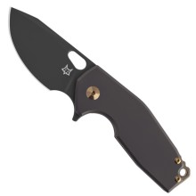 Coltello Serramanico Chiudibile Fox Suru FX-526 TI BB Titanio PVD nero da Collezione Art. FX-526 TI BB Coltello Serramanico Chiudibile Fox Suru FX-526 TI BB Titanio PVD nero da Collezione Art. FX-526 TI BB