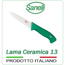 Coltello Ceramica Lunghezza Lama cm.13 Verdura Carne Professionale Art.311513