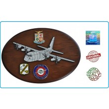 Crest Araldico Aerei C-130J HERCULES II Aeronautica Militare Italiana cm 22,5 X 17,5 Art.AM0301