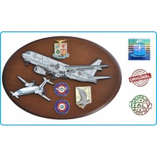 Crest Araldico Aerei P.180 - KC-767A Aeronautica Militare Italiana cm 22,5 X 17,5 Art. AM0304