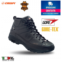 Stivaletto Scarponcino Polacco Crispi A-Way Mid Black GTX Polizia Urbana Militare Vigilanza Guardie Giurate GPG IPS  Art. A-WAY 