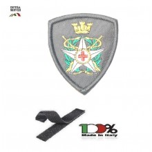 Scudetto Patch Toppa Ricamata a Macchina con Velcro Omerale Croce Rossa Militare Bassa Visibilità Art. OME-6 Scudetto Patch Toppa Ricamata a Macchina con Velcro Omerale Croce Rossa Militare Bassa Visibilità Art. OME-6