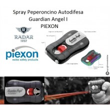 Piexon Spray Antiagressione Guardian Angel I Libera Vendita Distribuita da Radar 1957 Peperoncino Art. 8200-0069