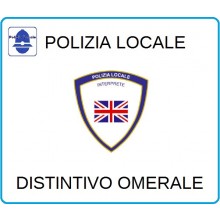 Distintivi Di Specialità Omerali Polizia Locale Vigilanza Interprete Art.NSD-PLI