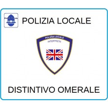 Distintivi Di Specialità Omerali Polizia Locale Vigilanza Interprete Art.NSD-PLI