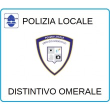 Distintivi Di Specialità Omerali Polizia Locale Servizio Sentifico Art.NSD-PLS