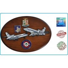 Crest Araldico Aerei FALCON 50 -  Aeronautica Militare Italiana cm 22,5 X 17,5 Art. AM0306