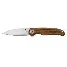 Coltello da Tasca Serramanico Black Fox Argus BF-760W Satin D2 Zebra Wood Art. BF-760W Coltello da Tasca Serramanico Black Fox Argus BF-760W Satin D2 Zebra Wood Art. BF-760W