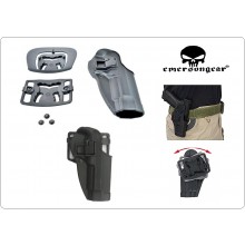 Fondina Rigida ABS Per 92 Fs Con Sgancio Rapido di Sicurezza + 1 Passante Omaggio Novità Emerson Art. EM6095G