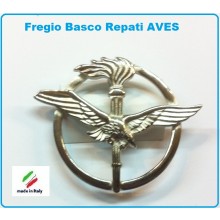 Fregio Basco Metallo Reparti AVES Aeronautica Militare  Art.NSD-F-31