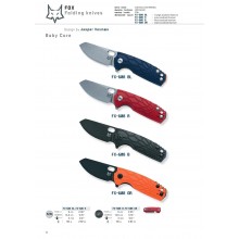 Coltello Serramanico Baby Core knife by Vox Fox Maniago Italia Art. FX-608 Coltello Serramanico Baby Core knife by Vox Fox Maniago Italia Art. FX-608