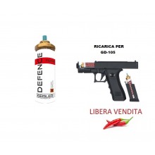 Cartuccia di Ricarica Spray Antiaggressione per Glock GD-105 Geisler Defence Art. MC8-1