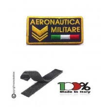 Gradi Velcro Aeronautica Militare Sergente Maggiore Art.AE-03