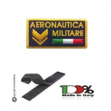 Gradi Velcro Aeronautica Militare Sergente Art.AE-02