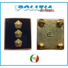 Gradi Metallo Polizia Di Stato Ispettore Capo  Art.PS-M7