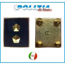 Gradi Metallo Polizia Di Stato Ispettore  Art.PS-M6