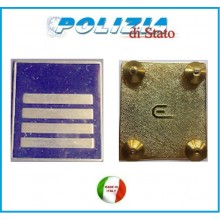 Gradi Metallo Polizia Di Stato Sovraintendente Superiore Art.PS-M12