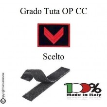 Gradi Tuta Ordine Pubblico Carabinieri con Velcro CARABINIERE SCELTO  Art.CC-O3
