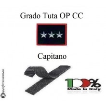 Gradi Tuta Ordine Pubblico Carabinieri con Velcro CAPITANO Art.CC-O14
