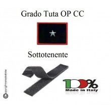 Gradi Tuta Ordine Pubblico Carabinieri con Velcro SOTTOTENENTE Art.CC-O12