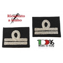 Coppia di Gradi Ricamati a Mano GUS Gala Tenente Carabinieri Art. GUS-C8