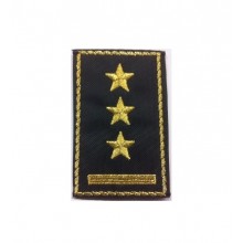 Gradi Tubolari Esercito Italiano Capitano Capo  Fondo Nero o Verde Art. NSD-CAPC