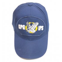 Berretto Baseball Guardie Giurate GPG IPS Incaricato di Pubblico Servizio con Scritta e Logo Ricamato Aquila Art.NSD-GG-GPG