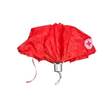 Ombrello Rosso con Custodia e Stampa Croce Rossa Italiana CRI  SS Art. 37038001