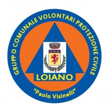 Toppa Patch Ricamata Ricamata Protezione Civile Comune di Loiano Art.LOI-PC  