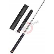 Manganello Espandibile da 21" con Fondina e Punta in Metallo Cromato Art. TO101