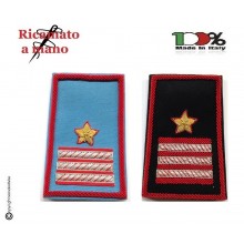 Gradi Tubolari Carabinieri Ricamati a Mano Canuttiglia  New Maresciallo Luogotenente Art.CC-CAN-3